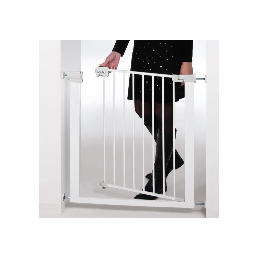 Safety 1st - Barrera de seguridad EASY CLOSE blanco