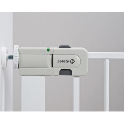 Safety 1st - Barrera de seguridad EASY CLOSE blanco
