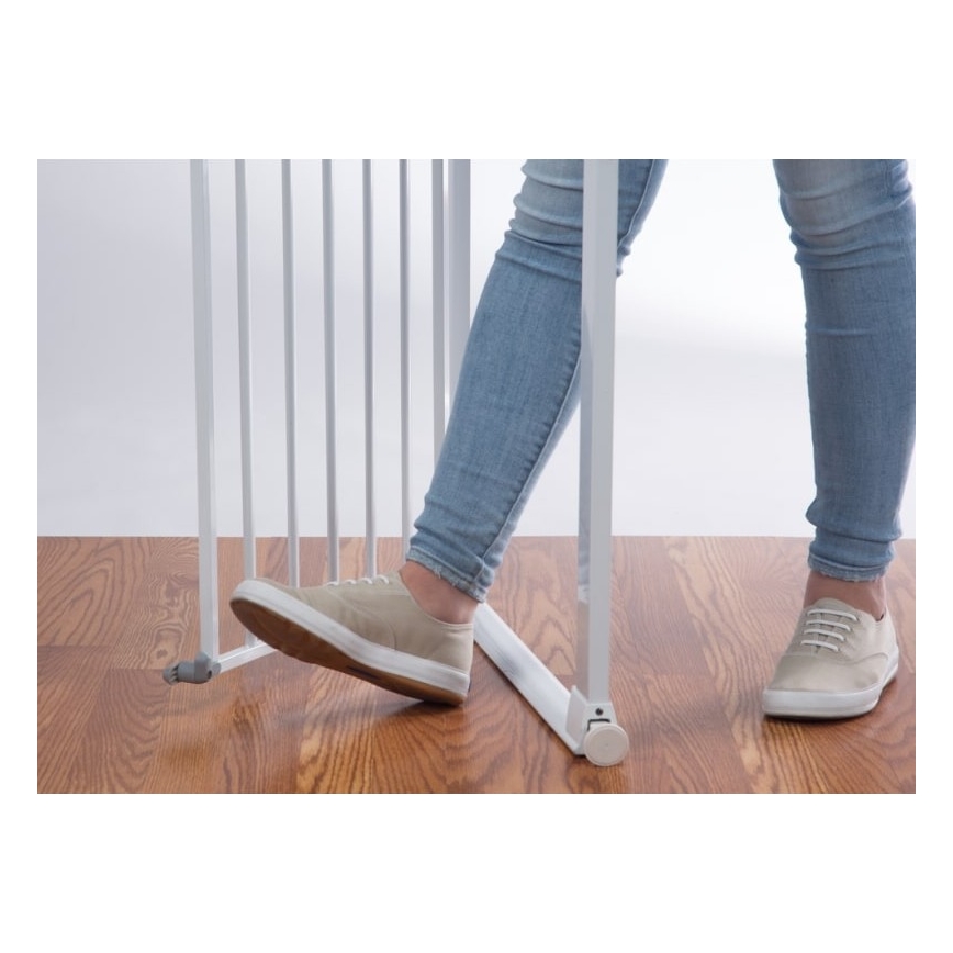 Safety 1st - Barrera de seguridad FLAT STEP blanco