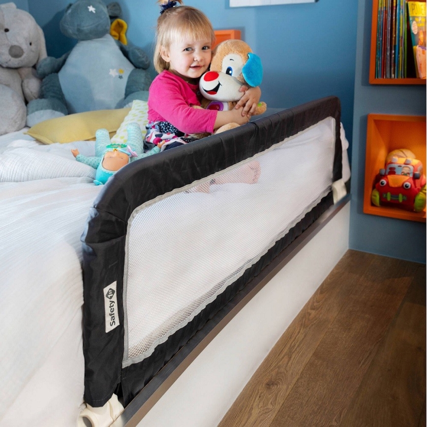Safety 1st - Barrera de seguridad para cama de viaje negro