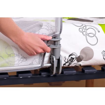 Safety 1st - Barrera de seguridad para cama STANDARD gris