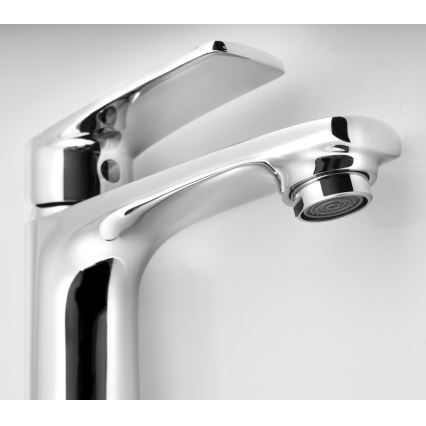 Samona - Grifo de lavabo KORANA 16 cm, cromo brillante