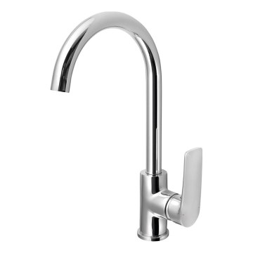 Samona - Grifo para fregadero KORANA 35,6 cm, acabado cromo brillante