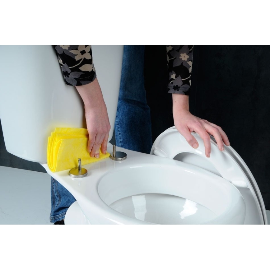 Sapho - Asiento de inodoro ADINA SoftClose blanco