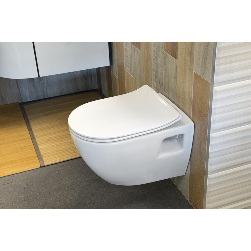 Sapho - Asiento de inodoro SoftClose EDITA blanco