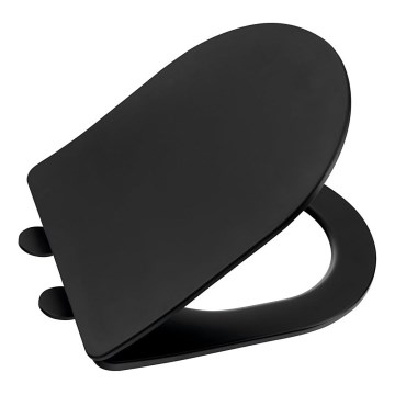 Sapho - Asiento de inodoro SoftClose PACO negro