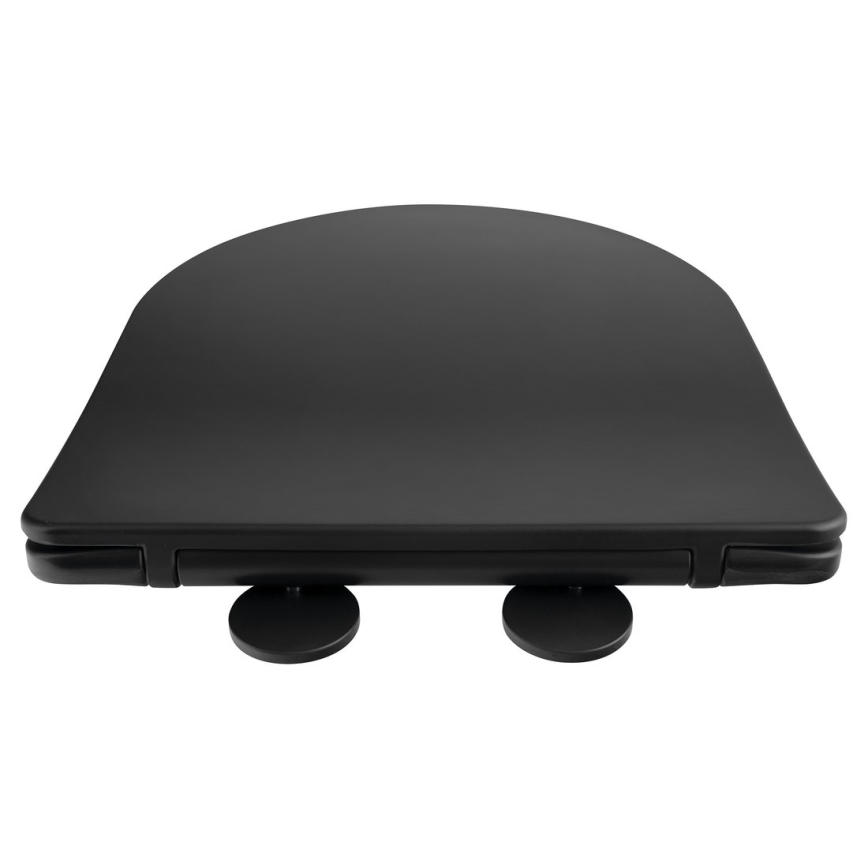 Sapho - Asiento de inodoro SoftClose PACO negro