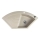 Sapho - Fregadero de cocina de esquina 114x57,5 cm granito/beige