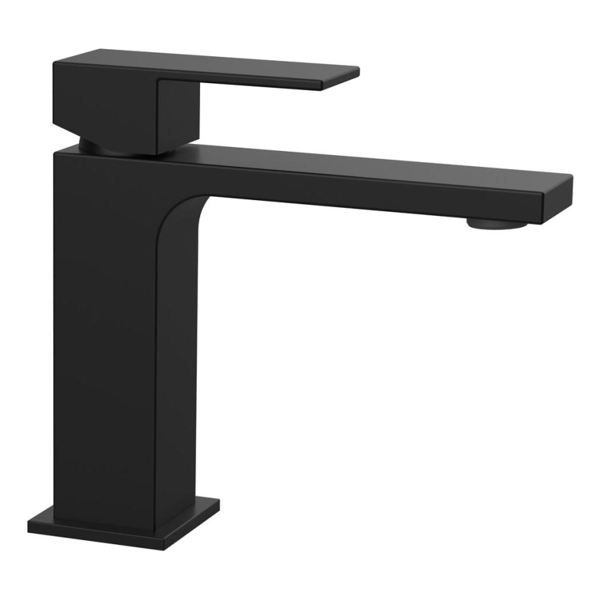 Sapho - Grifo de lavabo CUBEMIX 15,3 cm mate negro