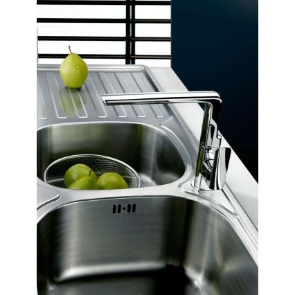 Sapho - Grifo de lavabo MIXONA 22,4 cm cromo brillante