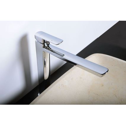 Sapho - Grifo de lavabo MIXONA, 29,8 cm, cromo brillante