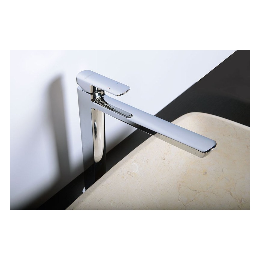 Sapho - Grifo de lavabo MIXONA, 29,8 cm, cromo brillante