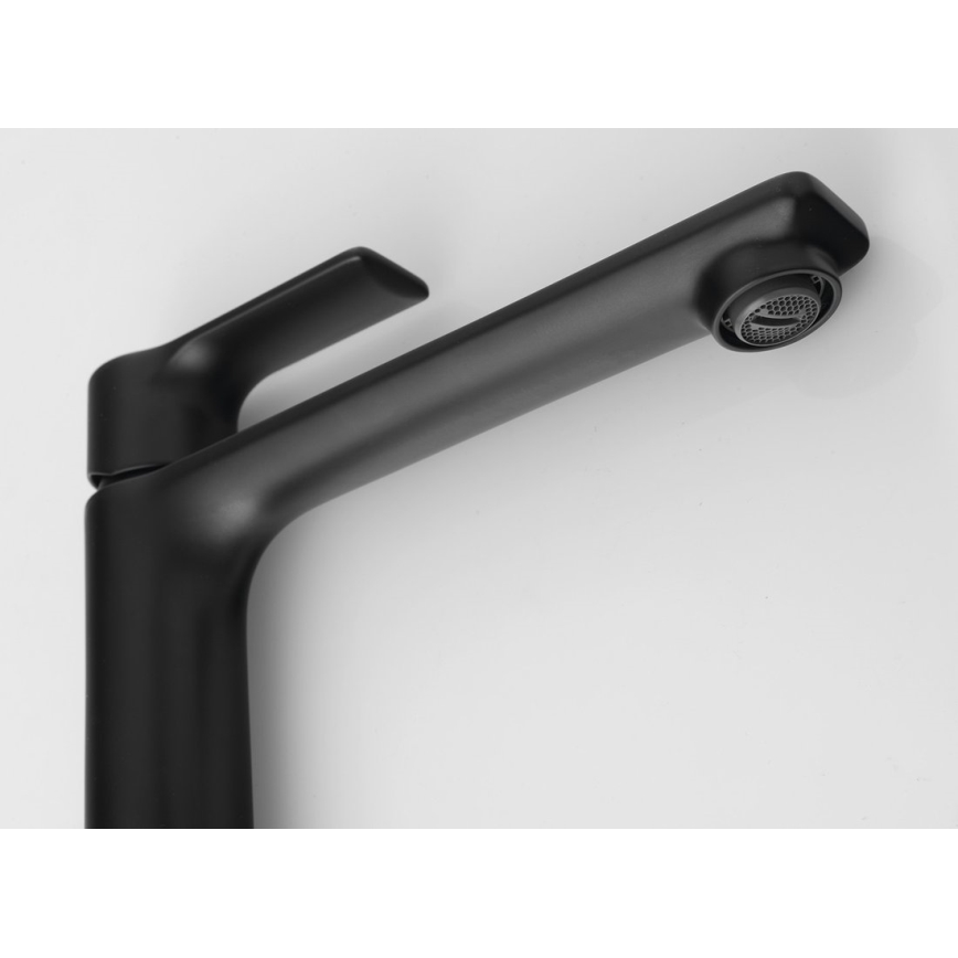 Sapho - Grifo de lavabo PAX 31,5 cm mate negro