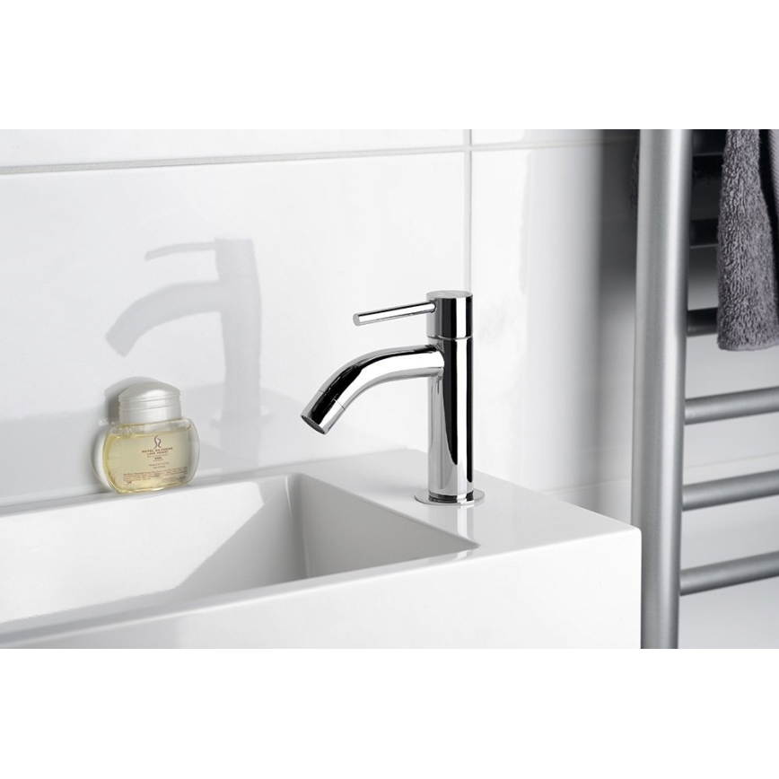 Sapho - Grifo de lavabo SMALL 14,5 cm cromado brillante