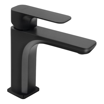 Sapho - Grifo de lavabo SPY 16,7 cm negro