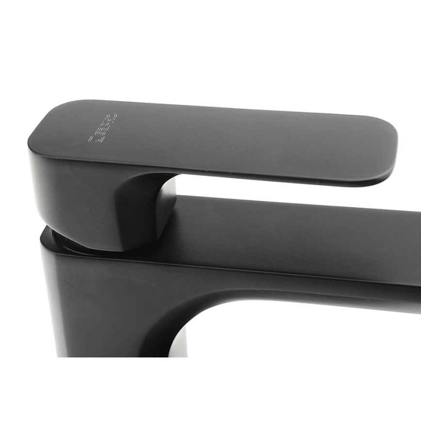 Sapho - Grifo de lavabo SPY 16,7 cm negro