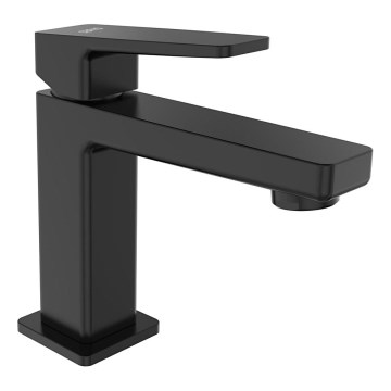 Sapho - Grifo de lavabo TURSI 15 cm negro mate