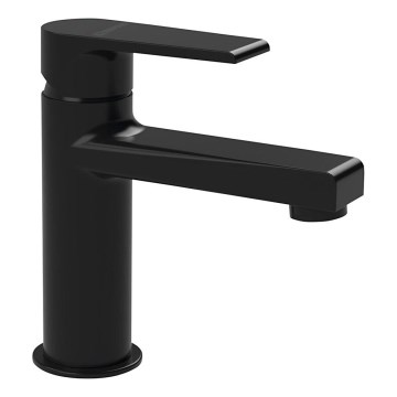 Sapho - Grifo monomando para lavabo KAI 15 cm negro mate