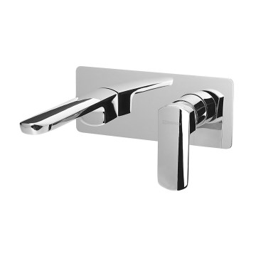 Sapho - Grifo para lavabo de instalación empotrada MIXONA 9x19,6 cm cromo brillante