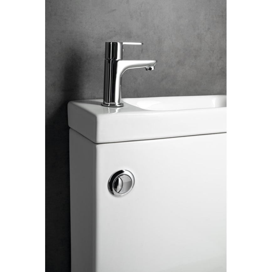 Sapho - Grifo para lavabo SMALL 11,3 cm, cromado brillante