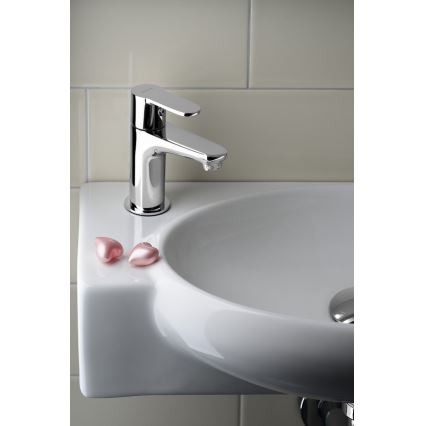 Sapho - Grifo para lavabo SMALL 11,3 cm, cromado brillante