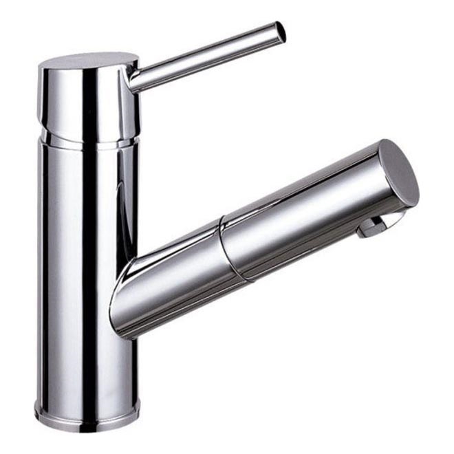 Sapho - Grifo para lavabo SOLITER 18,3 cm, cromado brillante