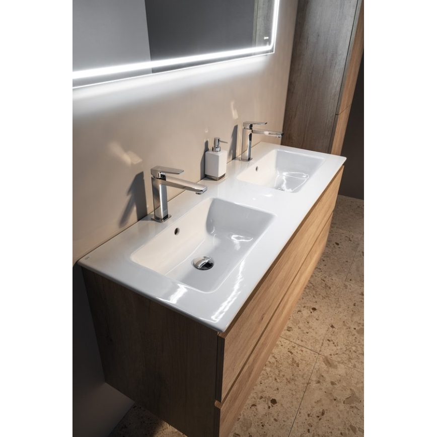 Sapho - Grifo para lavabo TURSI 19 cm, acabado en cromo brillante