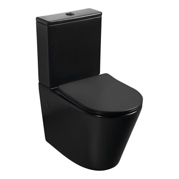 Sapho - inodoro combinado PACO cerámica/negro