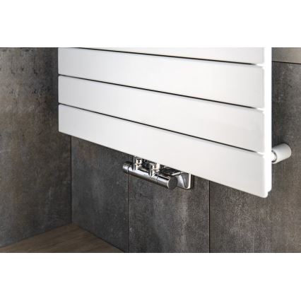 Sapho - Kit de válvulas de conexión para instalación central TWIN, cromo brillante