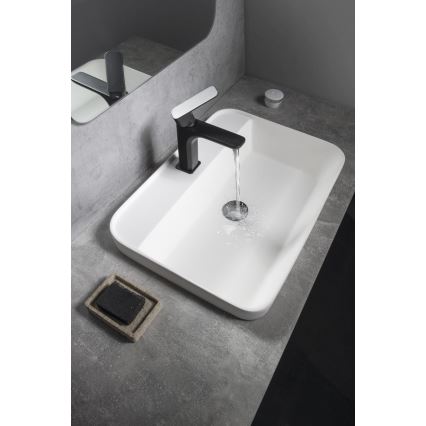 Sapho - Lavabo encastrado 55x39 cm cerámica/blanco