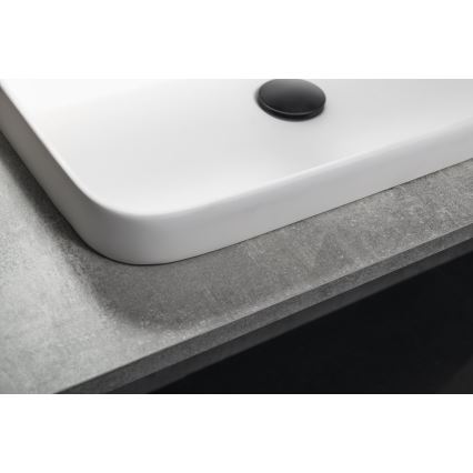 Sapho - Lavabo encastrado 55x39 cm cerámica/blanco