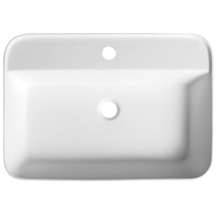 Sapho - Lavabo encastrado 55x39 cm cerámica/blanco