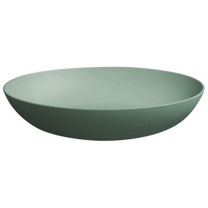 Sapho - Lavabo para encimera FORMIGO 60x40 cm hormigón/verde