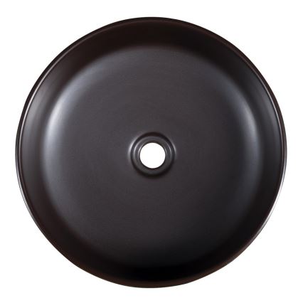 Sapho - Lavabo sobre encimera PRIORI de 41 cm de diámetro marrón/azul