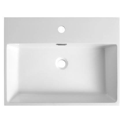 Sapho - Lavabo suspendido AQUATIC 60x46 cm cerámica/blanco