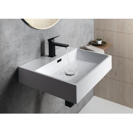 Sapho - Lavabo suspendido AQUATIC 60x46 cm cerámica/blanco