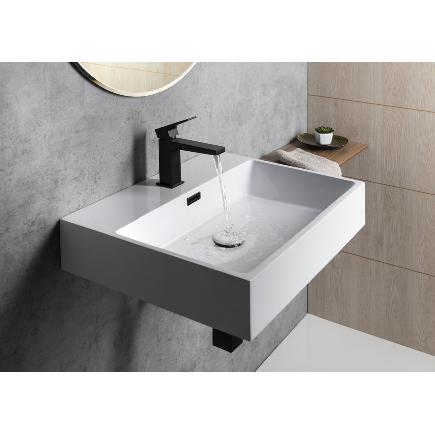 Sapho - Lavabo suspendido AQUATIC 60x46 cm cerámica/blanco