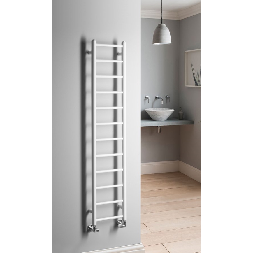 Sapho - Radiador de baño DINA 278W 30x138 cm blanco