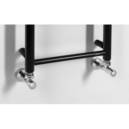 Sapho - Radiador de baño DINA 334W 35x168 cm negro mate