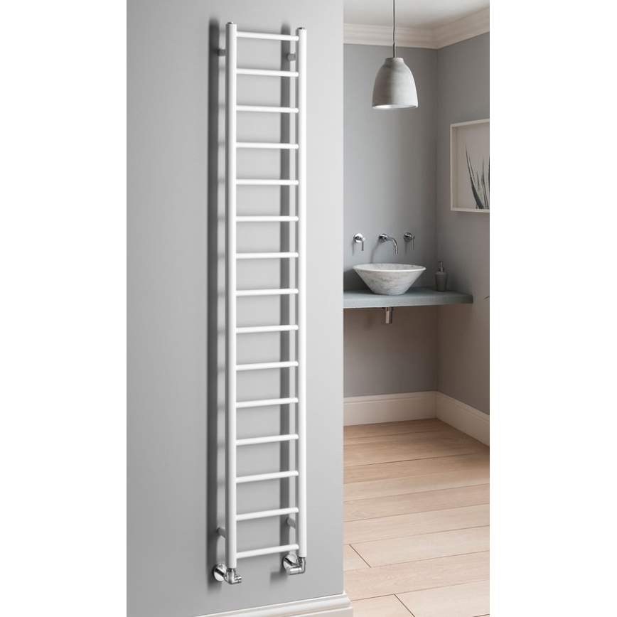 Sapho - Radiador de baño DINA 335W 30x174 cm blanco