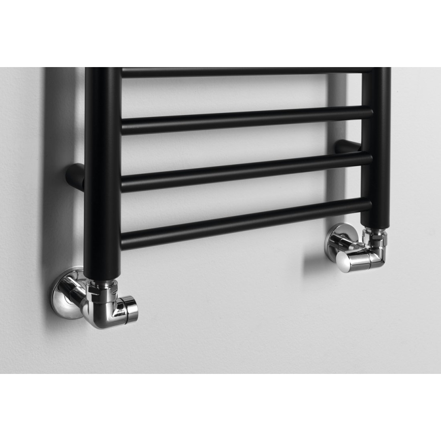 Sapho - Radiador de baño DINA 477W 40x156 cm negro mate