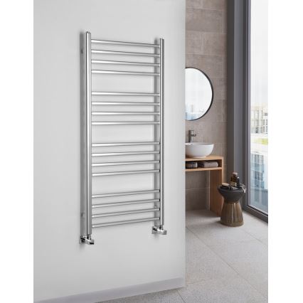 Sapho - Radiador de baño METRO 347W/230V 50x120 cm cromado brillante