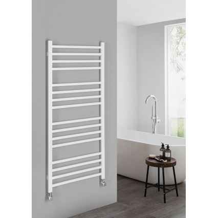 Sapho - Radiador de baño METRO 386 W, 50 x 120 cm, blanco