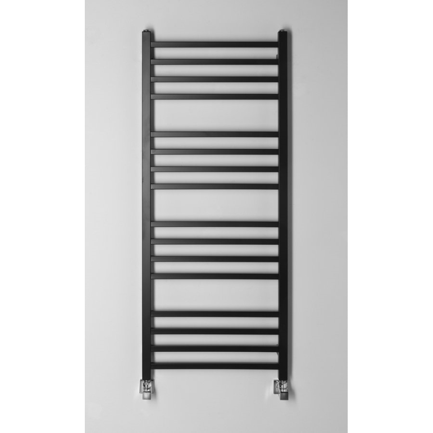 Sapho - Radiador de baño METRO 386W/230V 50x120 cm negro mate