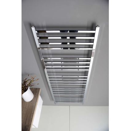 Sapho - Radiador de baño METRO 497 W/230 V 60 x 153 cm cromo brillante