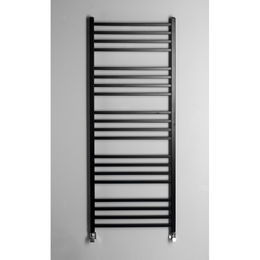 Sapho - Radiador de baño METRO 557 W 60 x 151 cm negro mate