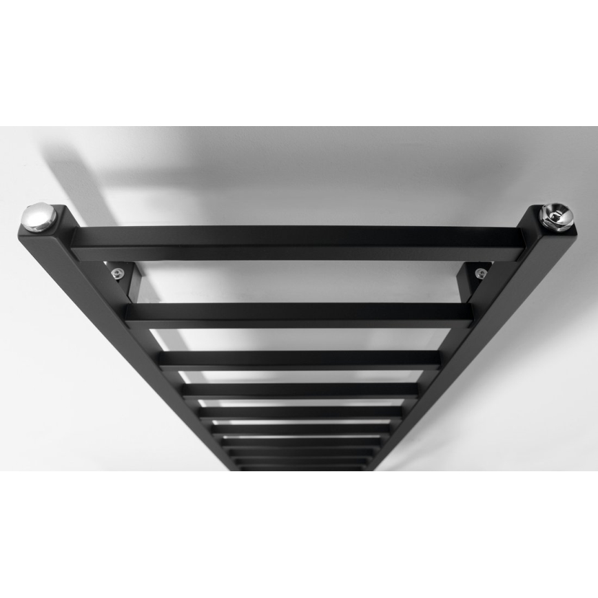 Sapho - Radiador de baño METRO DOS 323W 40x150 cm negro mate