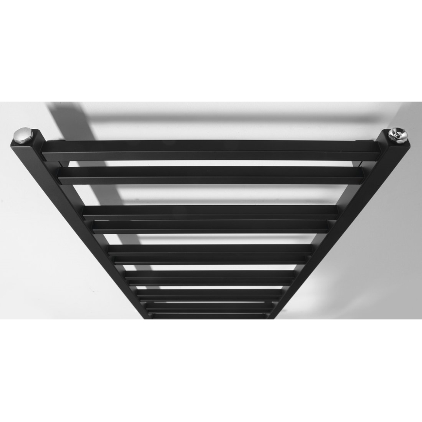 Sapho - Radiador de baño METRO DOS 343W 50x110 cm negro mate