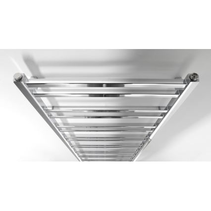 Sapho - Radiador de baño METRO DOS 476W/230V 55x143 cm cromado brillante