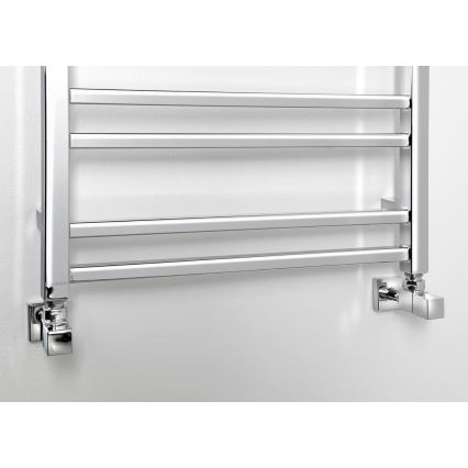 Sapho - Radiador de baño METRO DOS 476W/230V 55x143 cm cromado brillante